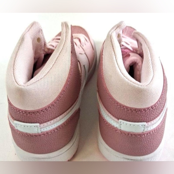 Jordan 1 Mid Digital Pink Women’s Sneakers Size 7 Pre-owned Good Condition - Picture 2 of 11